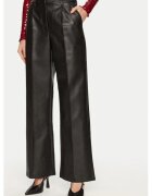 BARDOT Pantaloni dama - 304699405 - Piele ecologica - Negru - Negru