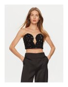 BARDOT Tricou dama - 304699382 - Poliester - Negru - Negru