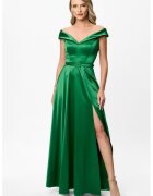 BAROCCA Rochie cu decolteu pe umeri si slit lateral adanc - Verde