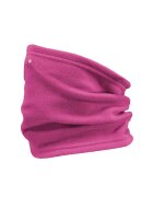 Barts Fular circular din fleece cu logo - pentru schi - Fucsia
