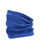 Barts Fular circular din fleece cu logo pentru ski - Albastru deschis