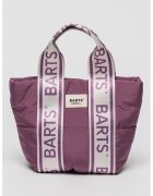 Barts Geanta crossbody cu finisaj rezistent la apa si manere cu logo Jazka - Alb/Violet