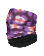 Barts Guler din fleece cu model circular - Portocaliu mandarina/Violet prafuit/Ametist