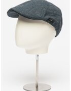 Barts Palarie baker boy cu model in carouri Mr. Mitchell - Bleumarin