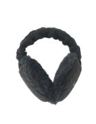 Barts Protectii pentru urechi tricotate ajutabile Monique - Negru