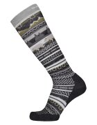 Barts Sosete lungi cu model - pentru schi - Negru/Gri/Alb murdar