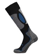 Barts Sosete mid-calf din amestec de lana pentru ski - Negru/Gri melange/Albastru