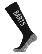 Barts Sosete mid-calf unisex din amestec de lana cu logo pentru ski - Alb/Negru/Gri melange