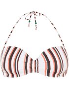 BEACHLIFE Top de baie cu dungi