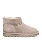 BEARPAW Ghete pull-on de piele intoarsa - Maro taupe deschis