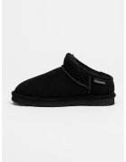 BEARPAW Ghete slip-on din piele intoarsa - Negru