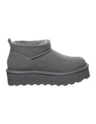BEARPAW Ghete slip-on flatfornm Retro - Gri