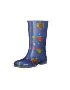 BECK Cizme copii impermeabili - albastru - cauciuc - slip-on -