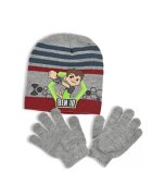 Ben 10 Set caciula si manusi - 2 piese - baieti - - Visiniu/Gri