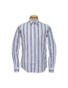 Ben Sherman Camasa barbati - Alb/Albastru deschis/Bleumarin