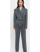 Benu Elegant Pantaloni Gri - Gri