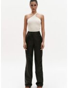 Benu Pantaloni De Piele - Negru