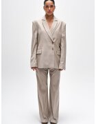 Benu Pantaloni eleganti de dama bej - Bej