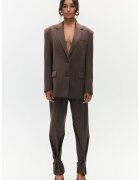 Benu Pantaloni eleganti de dama maro - Maro