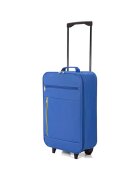Benzi Troler Cabina - Pliabil - Poliester - 2 Roti - BZ 5813 - Albastru