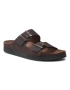 Berkemann Papuci barbati 207912267 - Piele naturala/Piele nabuc - Maro - Maro
