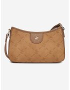 Beverly Hills Polo Club Geanta crossbody de piele ecologica - Maro taupe/Caramel