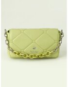 Beverly Hills Polo Club Geanta crossbody de piele ecologica - Verde deschis