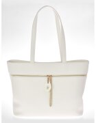 Beverly Hills Polo Club Geanta de piele ecologica - Crem