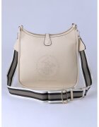 Beverly Hills Polo Club Geanta de piele ecologica cu bareta de umar - Bej deschis