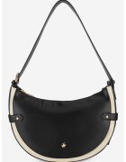 Beverly Hills Polo Club Geanta de piele ecologica cu bareta de umar - Negru/Bej deschis