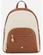 Beverly Hills Polo Club Rucsac cu insertii de panza - Caramel/Bej deschis