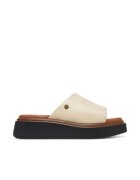 Beverly Hills Polo Club Slapi dama - ecru - piele naturala