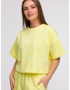 BeWear Bluza oversize cu maneci scurte -