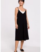 BeWear Rochie in straturi cu bretele - - Negru