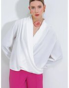 Big Dart Bluza dama - HiCCUP - croiala lejera - poliester/lycra - alb