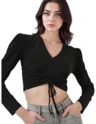 Big Dart Bluza dama - HiCCUP - Negru - Elastan/Poliester