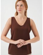 Big Dart Bluza dama - HiCCUP - Pull-On - maro textil - Maro nuc