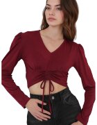 Big Dart Bluza pentru dama - HiCCUP - Poliester/Elastan - Rosu