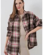 Big Dart Camasa dama HiCCUP flanel bej natural - Bej Natural
