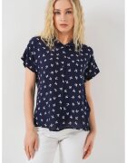 Big Dart Camasa HiCCUP BDART cu maneca scurta - albastru - material poplin