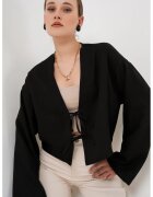 Big Dart Kimono HiCCUP - cu maneci lungi - negru - Negru