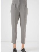 Big Dart Pantaloni dama - HiCCUP - poliester/viscoza - slim fit - talie inalta - gri - Gri