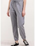 Big Dart Pantaloni de trening - HiCCUP - talie elastica - cu buzunare - gri - bumbac