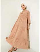 Big Dart Rochie maxi dama - HiCCUP - poliester/lycra - lejera - maro