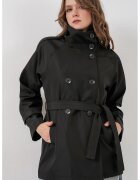 Big Dart Trenci dama Regular Fit - Negru