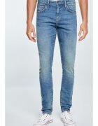 Big Star Blugi skinny fit Deric 390 - Albastru