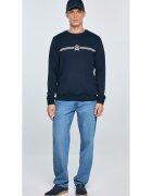 Big Star Bluza cu decolteu rotund Daniel 403