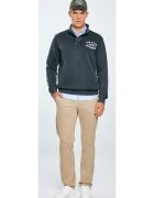 Big Star Bluza cu guler si logo Julian 906