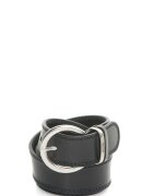 Big Star Curea ajustabila neagra din piele