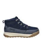 Big Star Ghete de piele itnoarsa cu sireturi - Albastru prafuit/Bleumarin